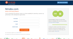 Desktop Screenshot of mindev.com